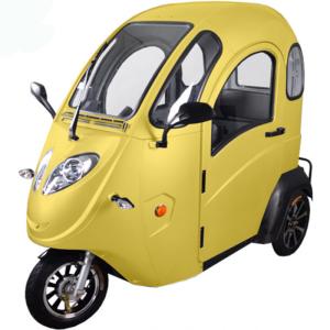 Quality 1500W Plastic Enclosed Electric Scooter For Elderly Disabled Passenger wholesale