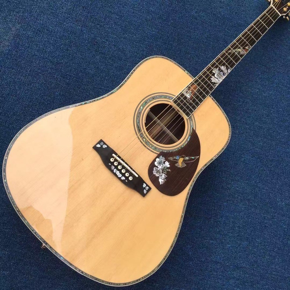 D41s Dreadnought Acoustic Guitar Solid spruce top acoustic electric guitar classic D type guitar