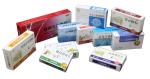 Eco-Friendly Folded card storage boxes For Medicine packaging personized logo