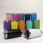 Travel Coffee Tumbler 20 Oz Insulated Mug With Lid Stainless Steel Cup For Hot