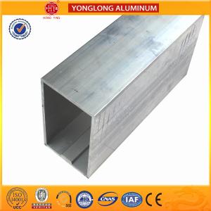 Quality Customized Size Aluminium Industrial Extrusion Tube Profile 6m Length wholesale