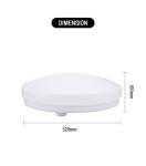 Ra80 White Motion Sensor Ceiling Light Flicker Free 10W 15W 20W