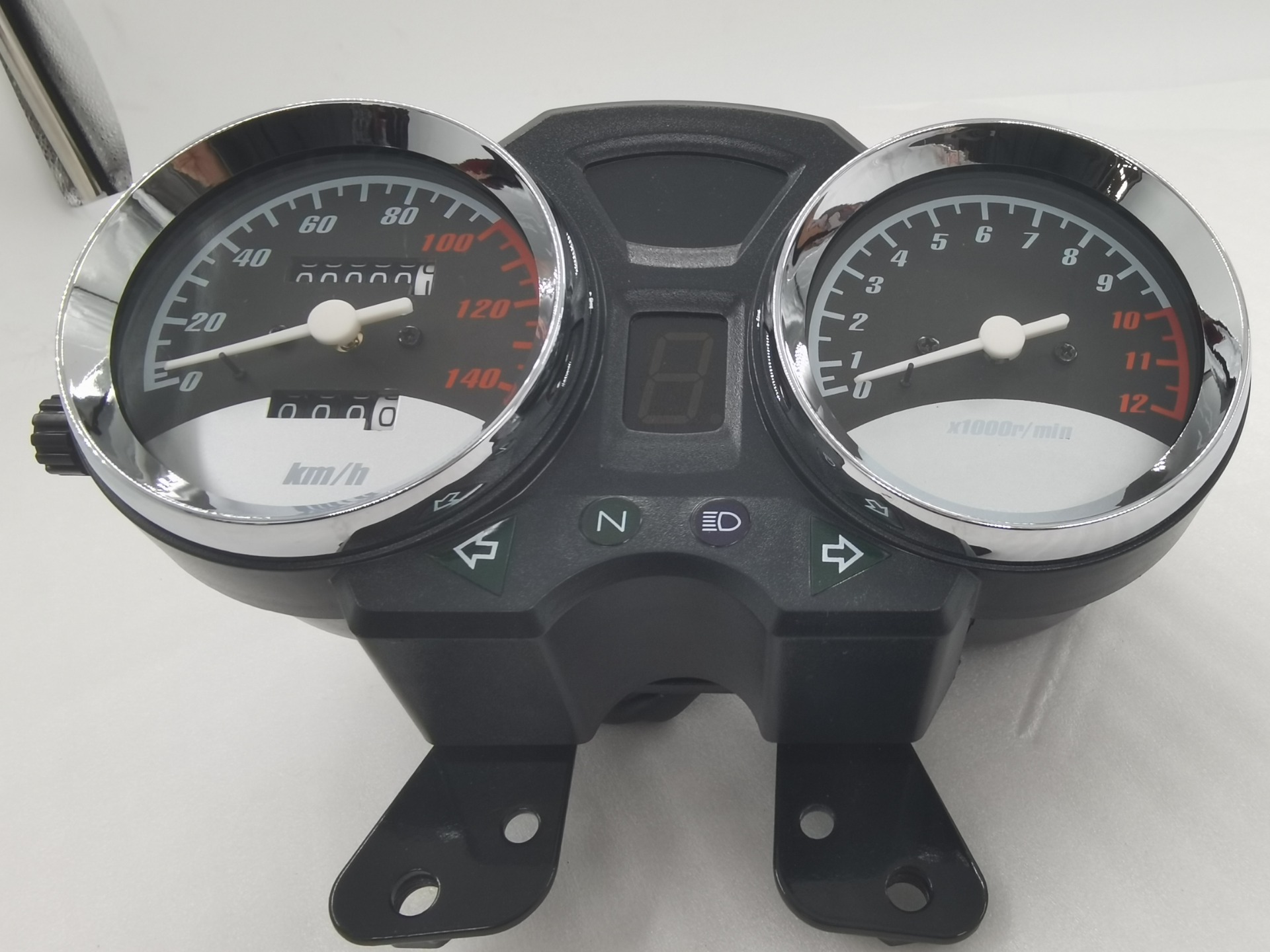 Prince Motorcycle Digital Odometer Black Custom Item for Speedometer and Plastic