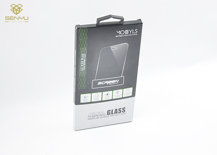 Kraft Paper Tempered Glass Screen Protector Retail Case