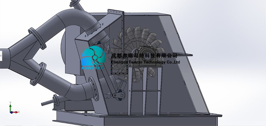 Applicable Mountain High Head Water Turbine Equipped With High Oil Pressure Governor