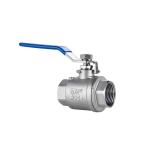 Female Connection SS304 DN65 Stainless Steel Pipe Fitting Manual Control Ball