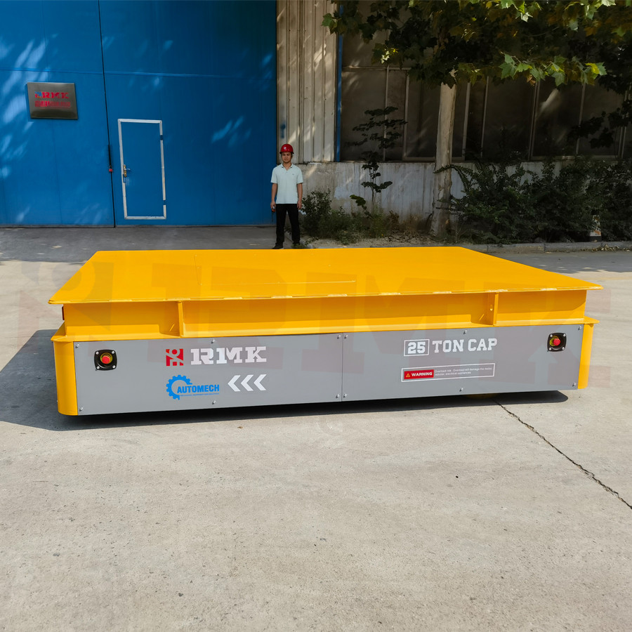 Heavy Duty Battery Power Remote Control 25 Tons Mold Transport Cart
