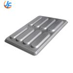 RK Bakeware China Foodservice Commercial Slicone Glazed Hot Dog Bun Pan For