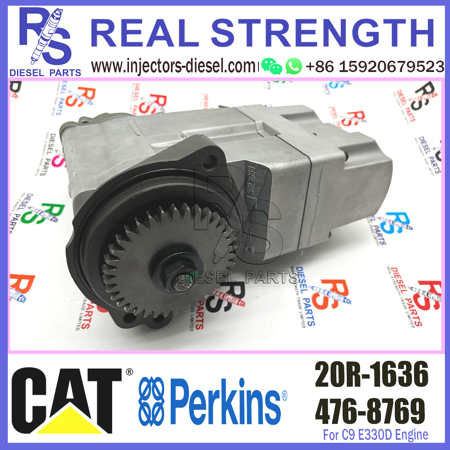 Diesel Engine Fuel Injector Pump 384-0678 319-0678 20R-1636 For E325D E330D E336D Excavator