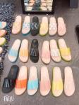 Transparent Casual Open Toe Summer Slippers Flat Platform Candy Color