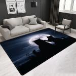 Polyester Printed Carpet /home area rugs living room bedroom 120x160cm