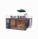 20 Foot Wooden Deluxe Garden Studio Flat Package Assembly 2 Bedroom Container