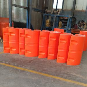 Quality Rotational Moulded HDPE Pipe Floater Impact Resistant Easy Installation UV Resistance - Long Life Usage wholesale