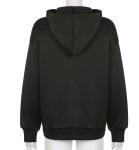 Low Moq Clothing Manufacturer Women'S 100% Polyester Fleece Zip Up Long Sleeve