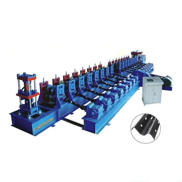 Cheap 30KW Highway Guardrail Roll Forming Machine 12m/min for sale