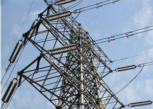 Quality Galvanized Surface Tubular Steel Tower For Power Transmission With 3 / 4 Leg wholesale