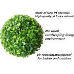 Garden Home Artificial Hanging Topiary Balls 17 Inch