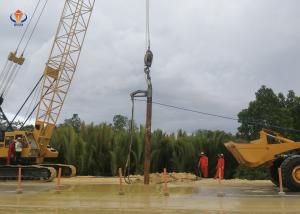 Quality Powerful Vibroflot Drive Pile Machine Vibro Pile Foundation Environmental Friendly wholesale