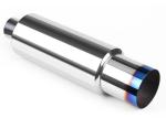Polished 63mm 409 Stainless Steel Exhaust Muffler