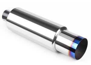 Quality Polished 63mm 409 Stainless Steel Exhaust Muffler wholesale