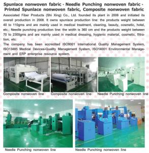 Quality 35% Viscose 65% Polyester Fibre Spunlace Nonwoven Germany TrüTzschler wholesale