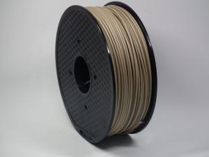 Quality 1.75MM 2.85MM 3MM 3D Printer Filament , Light Weight Wood PLA Filament wholesale