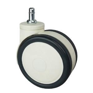 Quality twin caster stem casters polyurethane wheels hospital bed 3 in wholesale