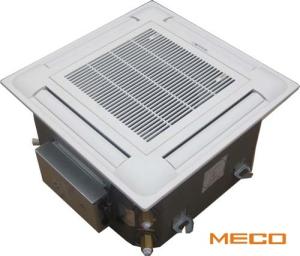 Quality 1360CMH ceiling suspended fan coil units 2 pipe , chilled water cassette fan coil unit M style with build in water pump wholesale