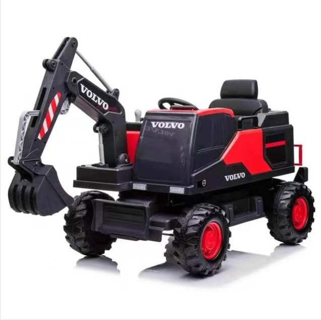 Get Your Kids the 2022 Children's Electric Excavator Ride On Car 174 Pieces in 40 HQ