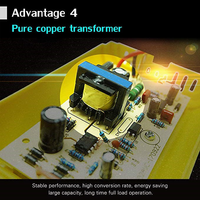 ABS 12V 2A Lead Acid Battery Chargers Automatic Switch Off