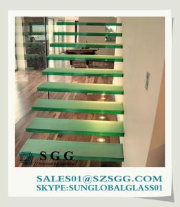 Quality High quality Tempered Glass Stair Treads wholesale