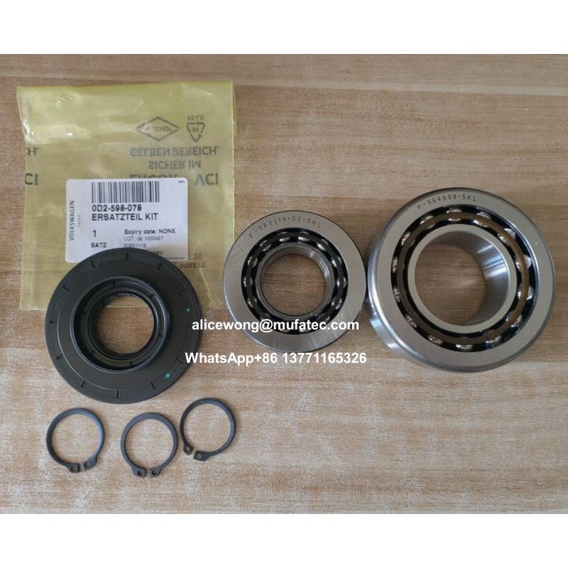 Automotive Differential Part Kit Audi Differential Repair Kit 0D2-598-078 Oil Seals F-564698.SKL F-560119. 02. SKL Double Row Ball Bearings