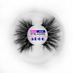 25mm Length 5D Mink Lashes , Ultra Soft Feeling Natural Mink Eyelashes
