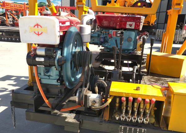 Cheap Rotation Gears 220V 200 Meter Soil Testing Drilling Rig for sale