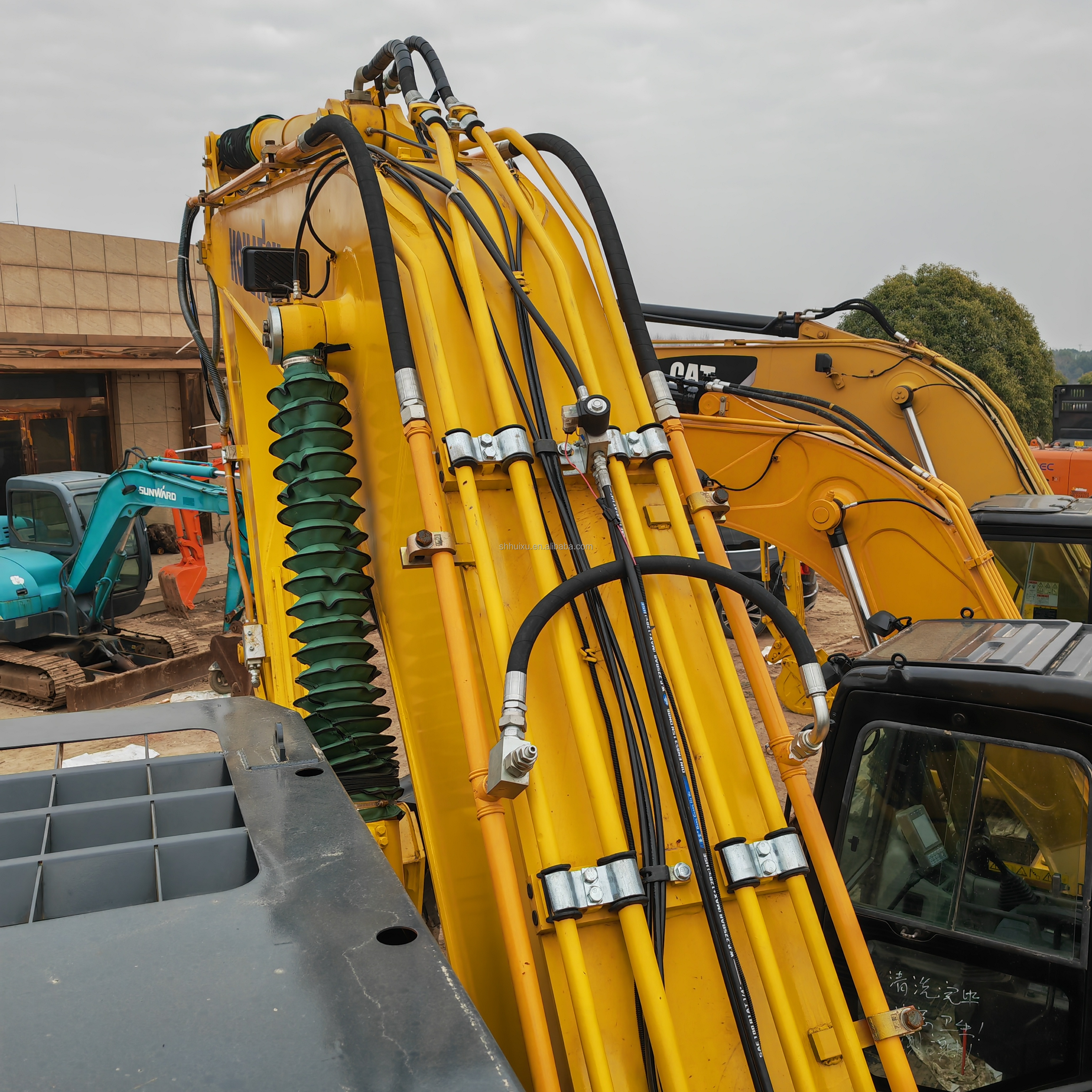 NEW 90% Japan excavator komatsu pc200 excavator used komatsu pc200 japan original