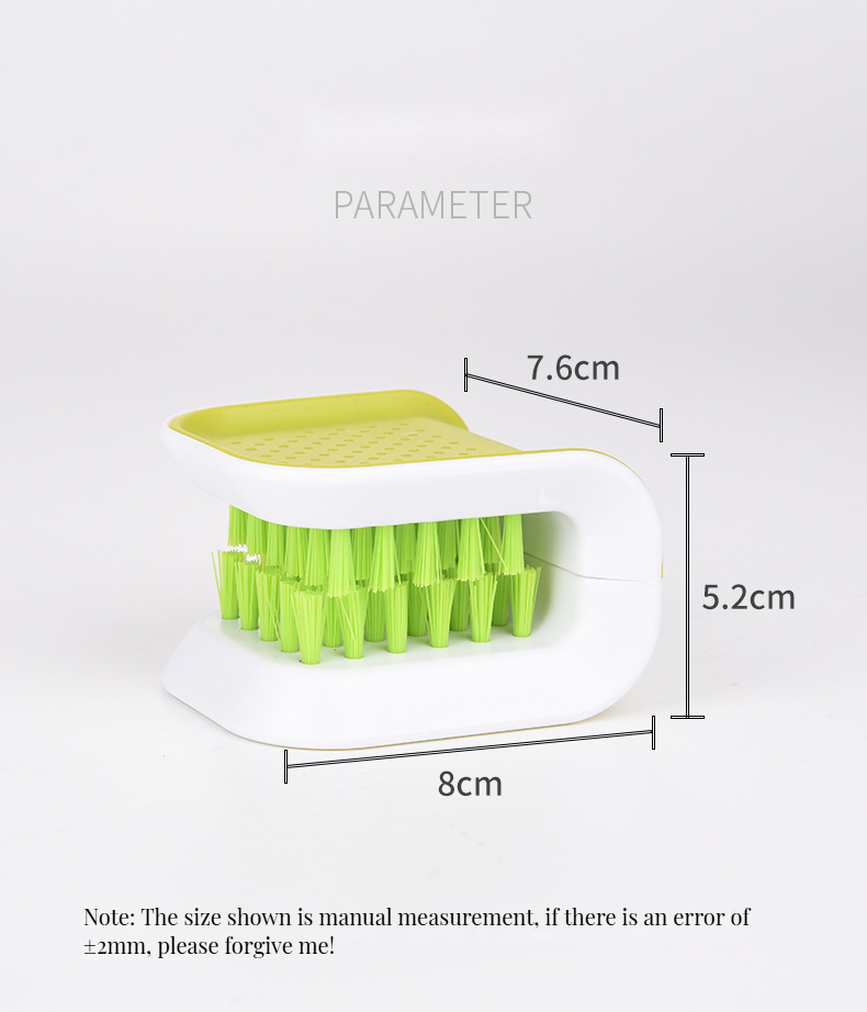 Customized Size Multi Functional Blade Brush for Department Stores Cutlery Cleaner Brush