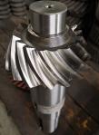 4.5M Gear Grinding Spiral Bevel Gears SAE 4320 Helical Transmission Gears