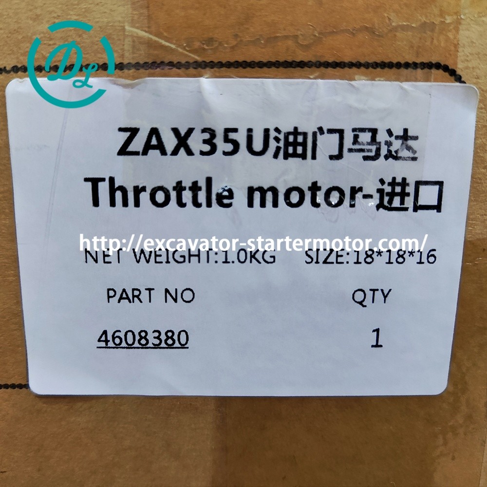 Excavator 4608380 Actuator Motor ZX30U-2 ZX35U-3 Stepper Motor