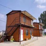 Mobile Prefabricated Detachable Container Home 20FT Steel Frame Premium House