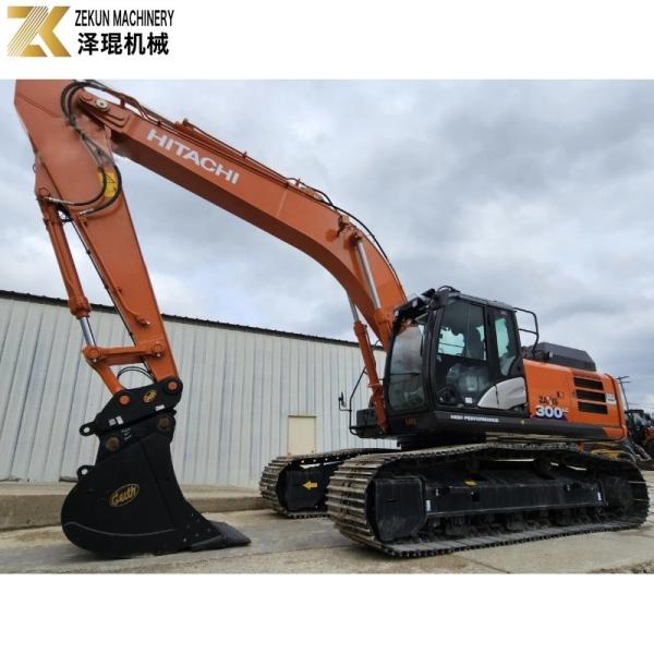30 Ton Used Hitachi ZX300 ZX300LC-6 Excavator Sale for Building Excavating in