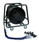 Exact Cables TPE 20/24/32CH XLR Snake Cable Audio with Stage Box RSS16X8-30/M16