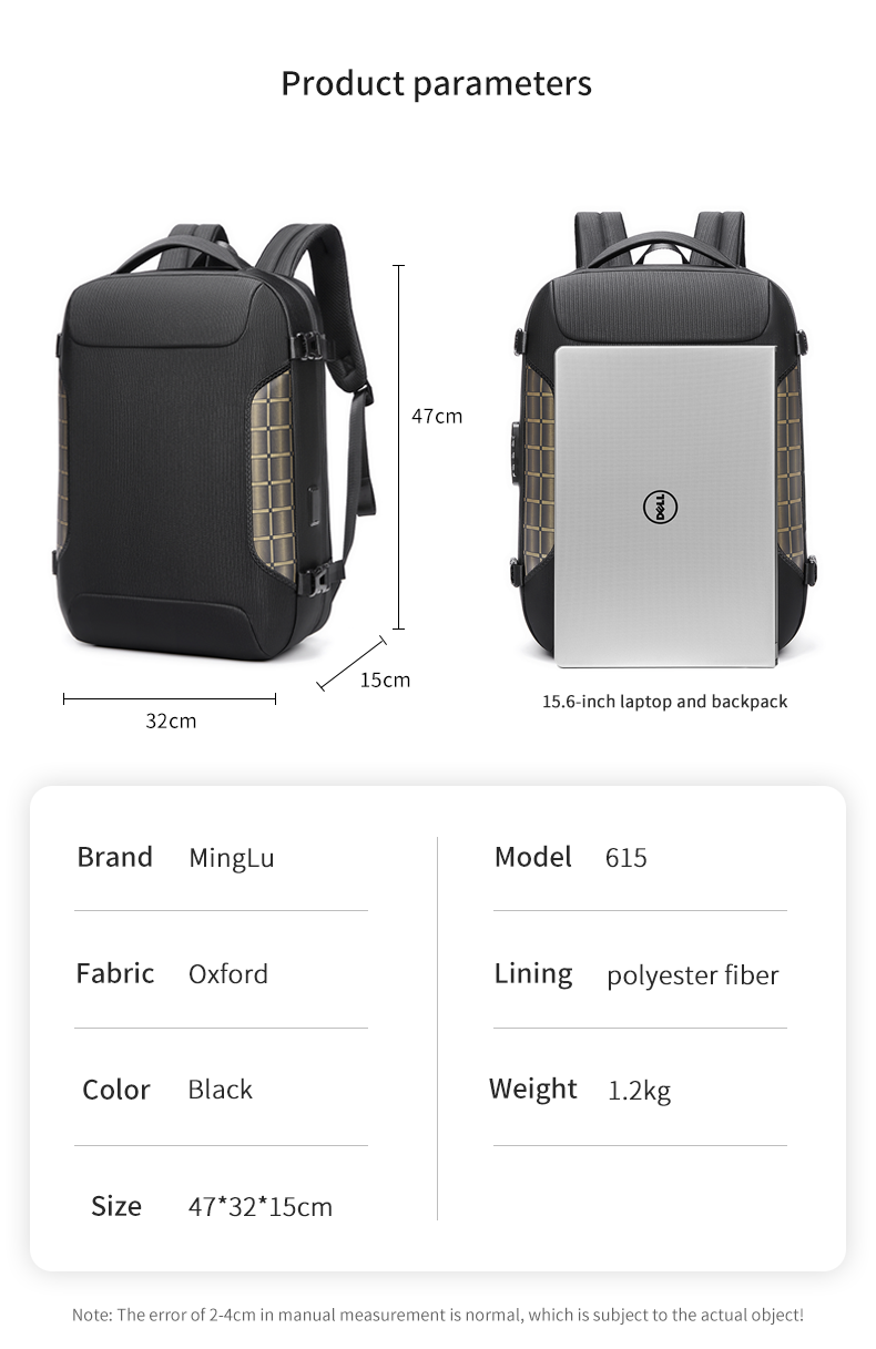 Anti Sweat Waterproof Laptop Rucksack Rainproof Laptop Backpack Comfortable