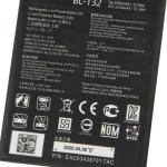 OEM LG G6 Battery , 3300mAh BL T32 Battery UL2054 MSDS