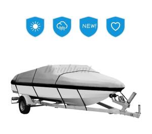 Quality Durable All Weather Boat Cover , 22' - 24' L Up To 116W Outdoor Boat Cover wholesale