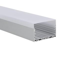 Quality 75*50mm Indoor Extrusion Aluminum Profile For Led Strip Lighting wholesale