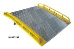 Unassembled Aluminum Dock Plate With Aluminum Curbs 6 Feet Wide 4 Feet Long