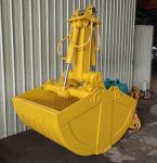 24-38 Ton Mechanical Grab Bucket Excavator Clamshell Bucket For PC240 ZX360