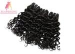 Grade 10A Raw Bundles Virgin Cuticle Aligned Hair Italian Curly Style