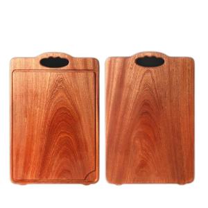 Quality Portable 2.5cm Thick Whole Wood Cutting Board Kitchen Double Sided For Meat wholesale