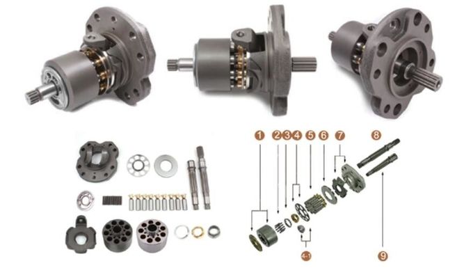 LJ016070 CX130 SG04E Swing Motor Repair Parts JS130 Rebuild Kit For Swing Motor